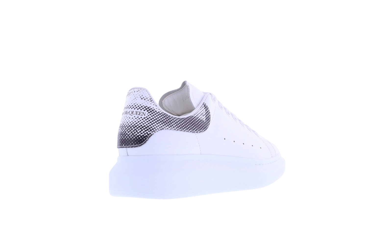 Heren Oversized Sneaker wit/print