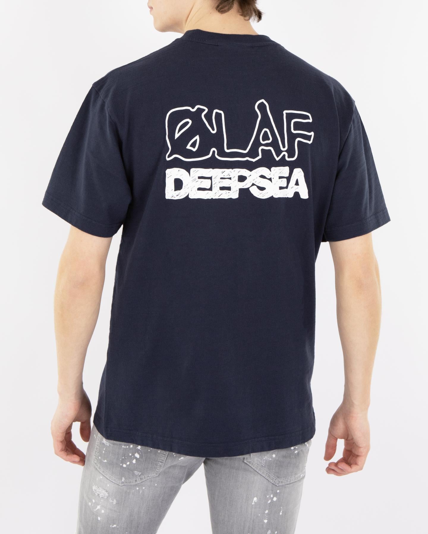 Heren Deep Sea T-Shirt Blauw