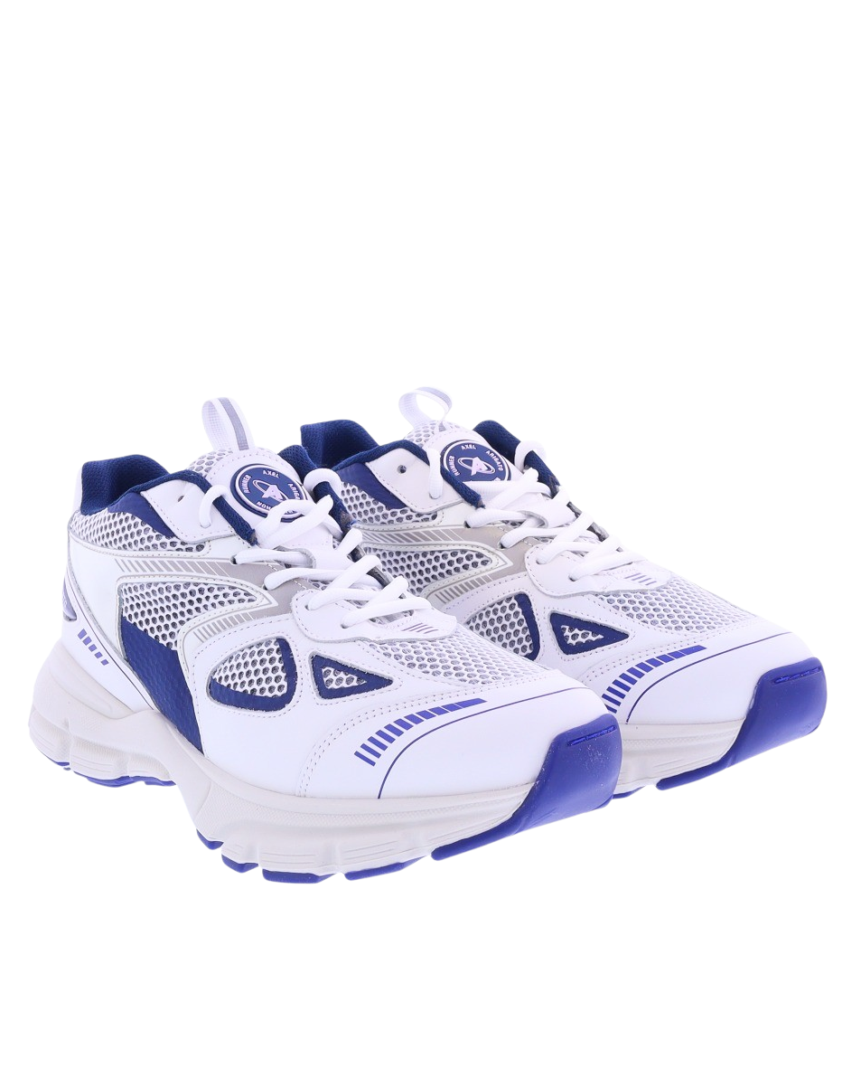 Heren Marathon Runner Wit/Blauw