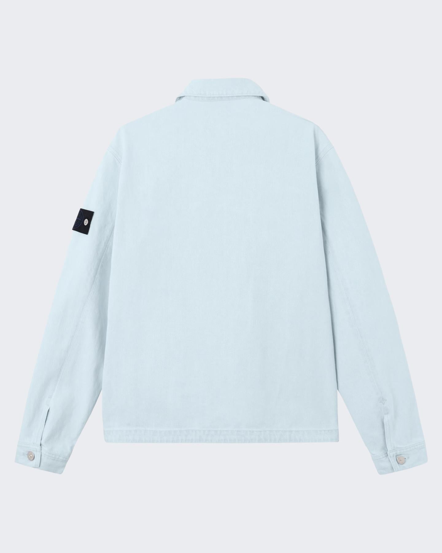 Heren LogoPatch Coach Jacket Blauw