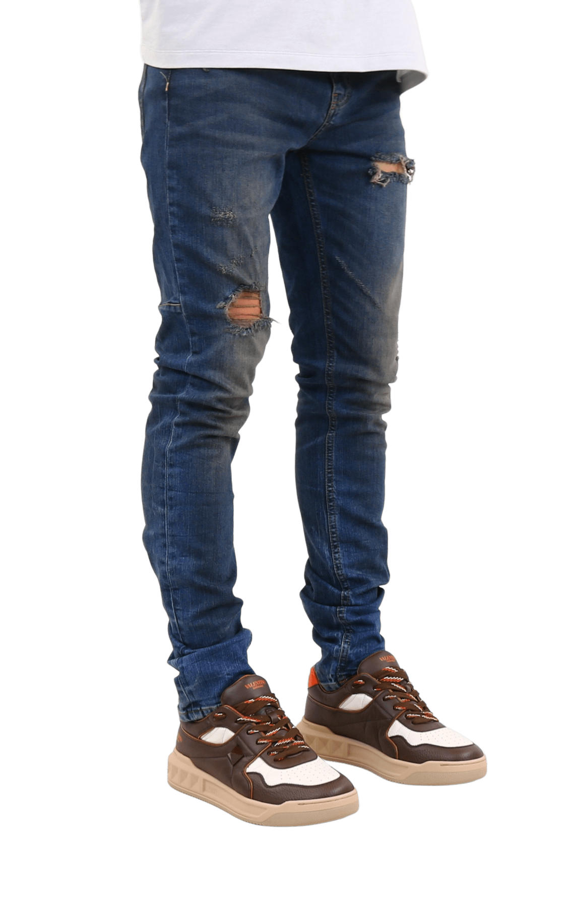 Heren Destroyer Skinny Jeans