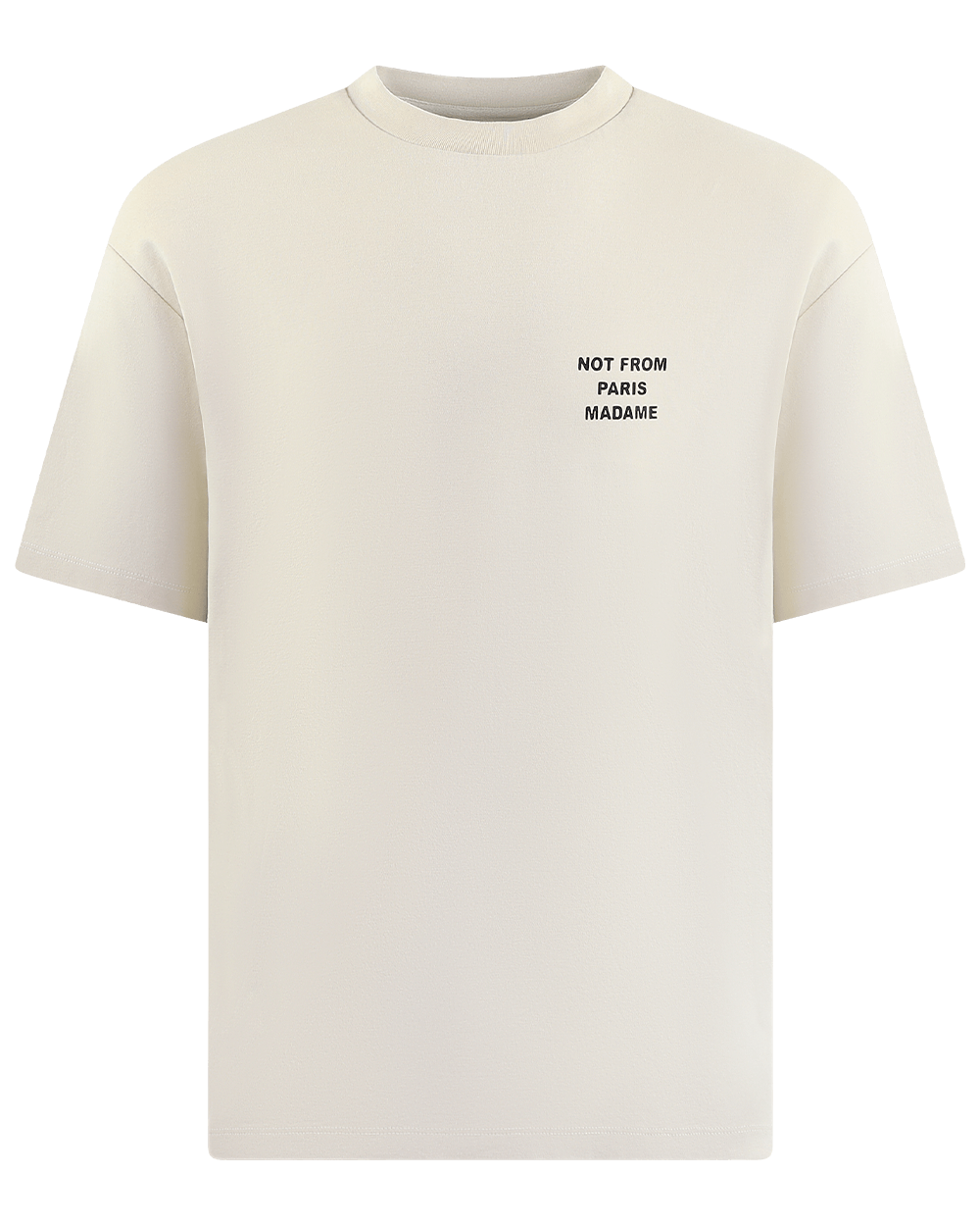 Heren Slogan T-Shirt Wit