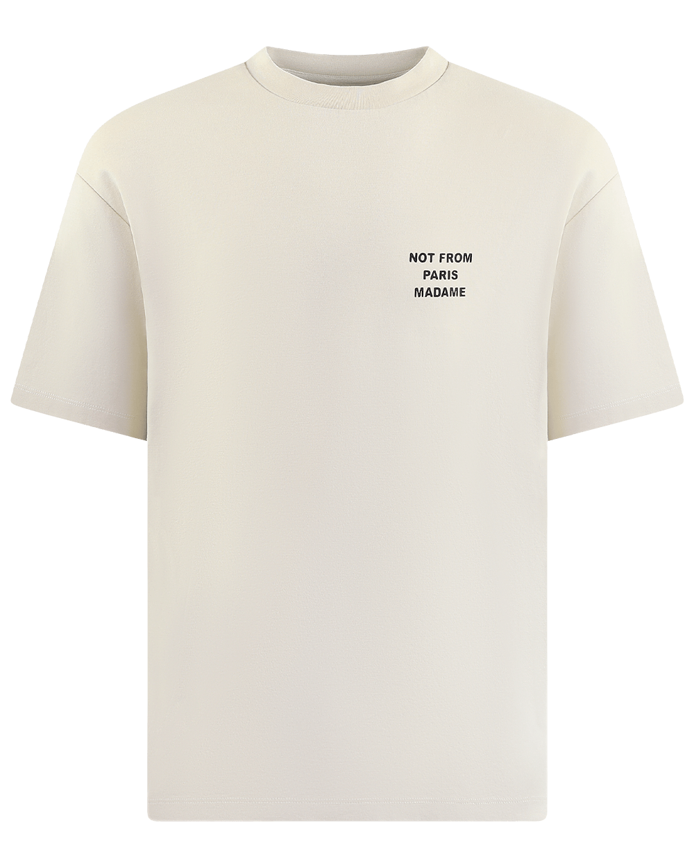Heren Le Tshirt Slogan Wit
