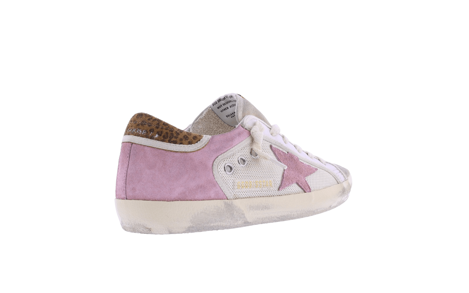 Dames Super-Star Net And Suede Upper