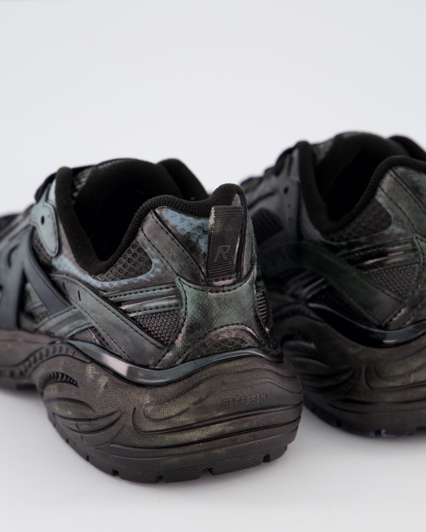 Heren Storm Runner Dip Dye Zwart