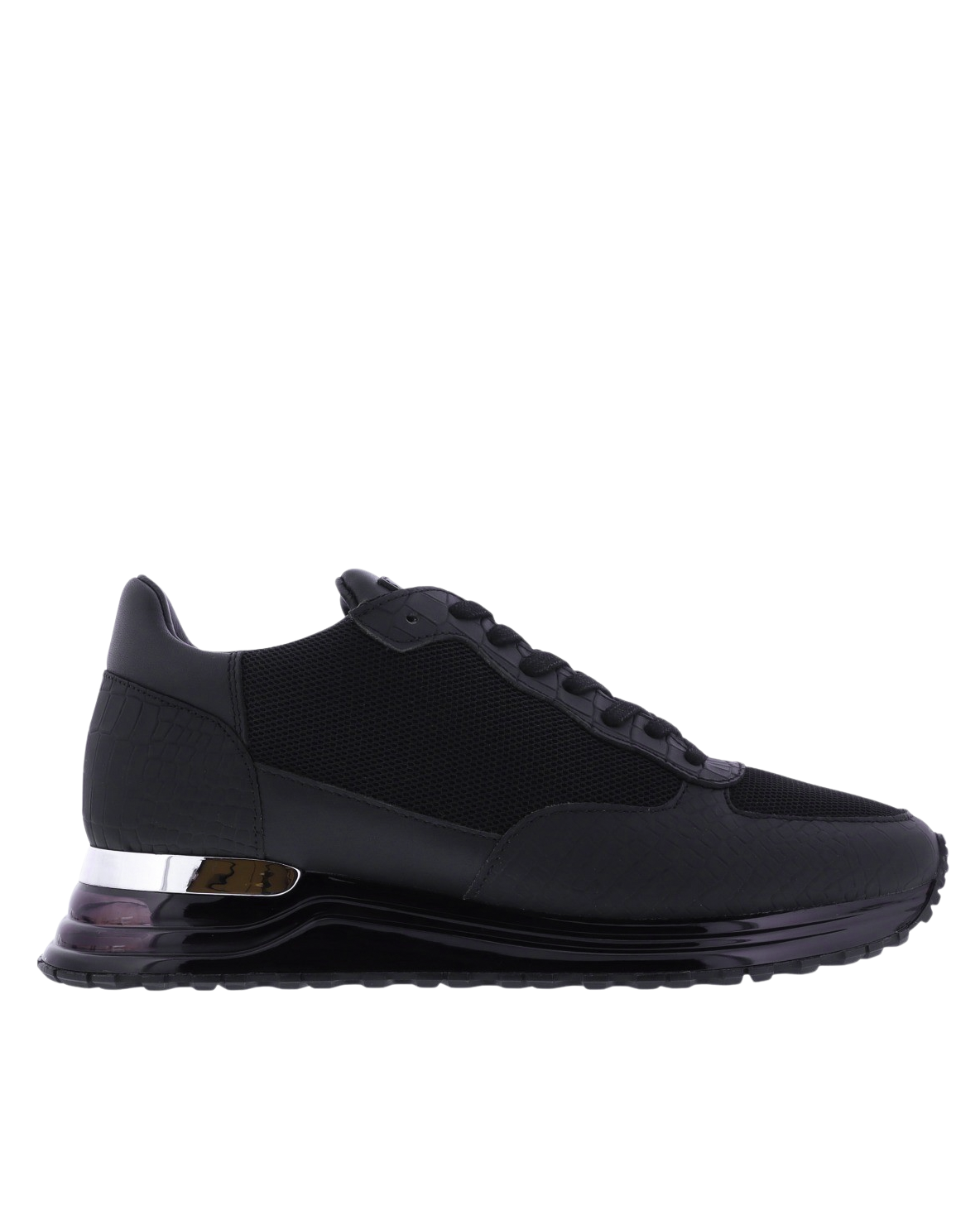 Heren Popham Gas Sneaker Zwart/Zilve