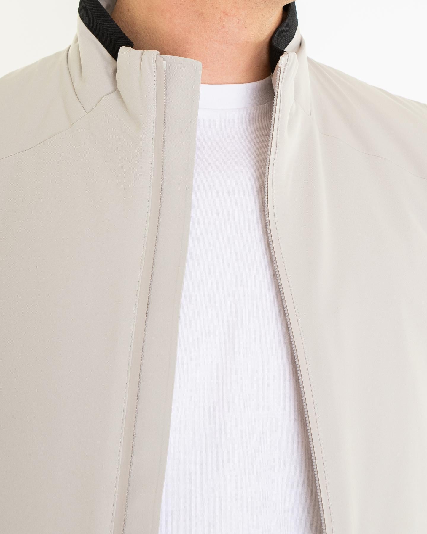 Heren Two Layers Sailing Vest Beige