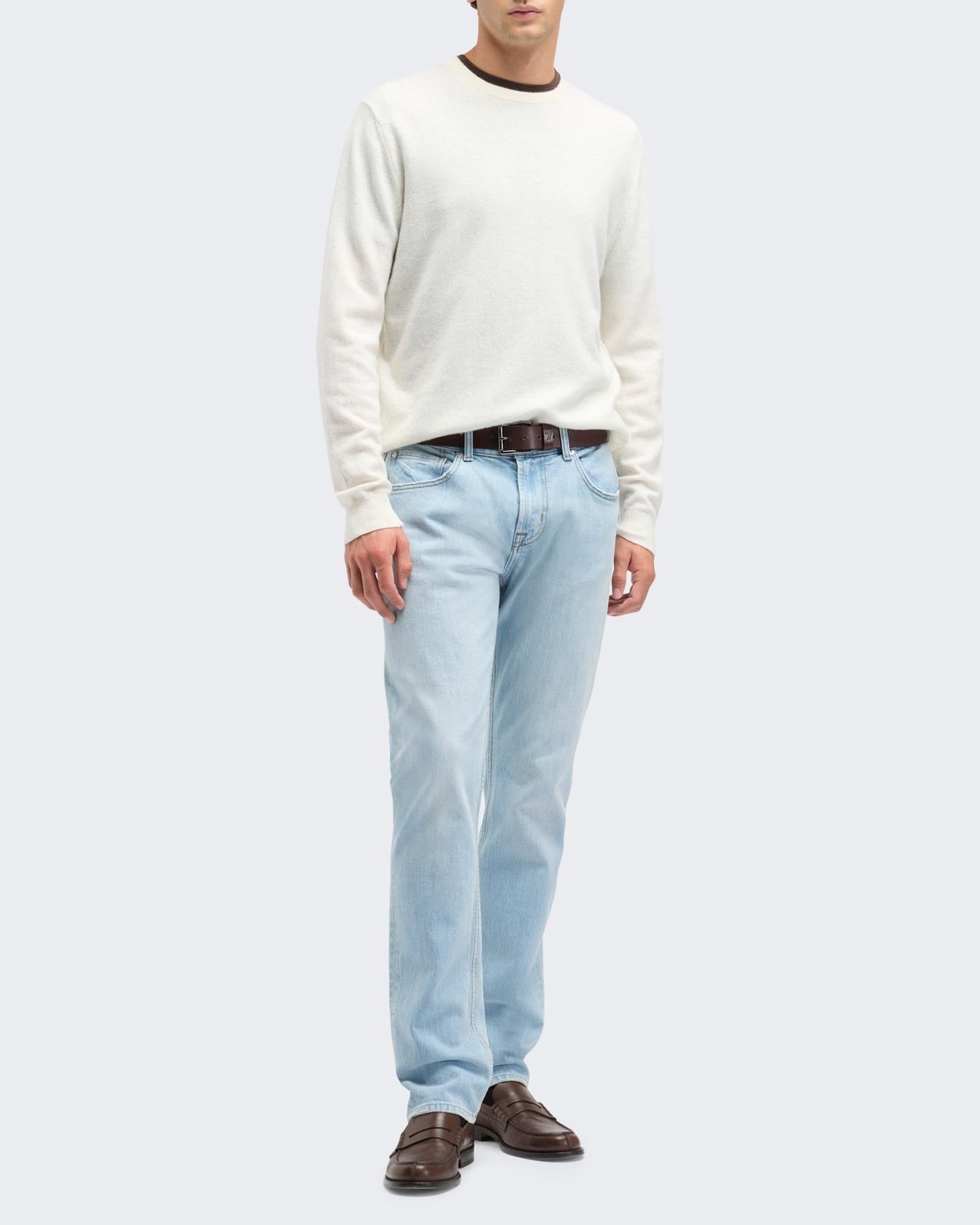 7 For All Mankind Heren The Straight Crystal