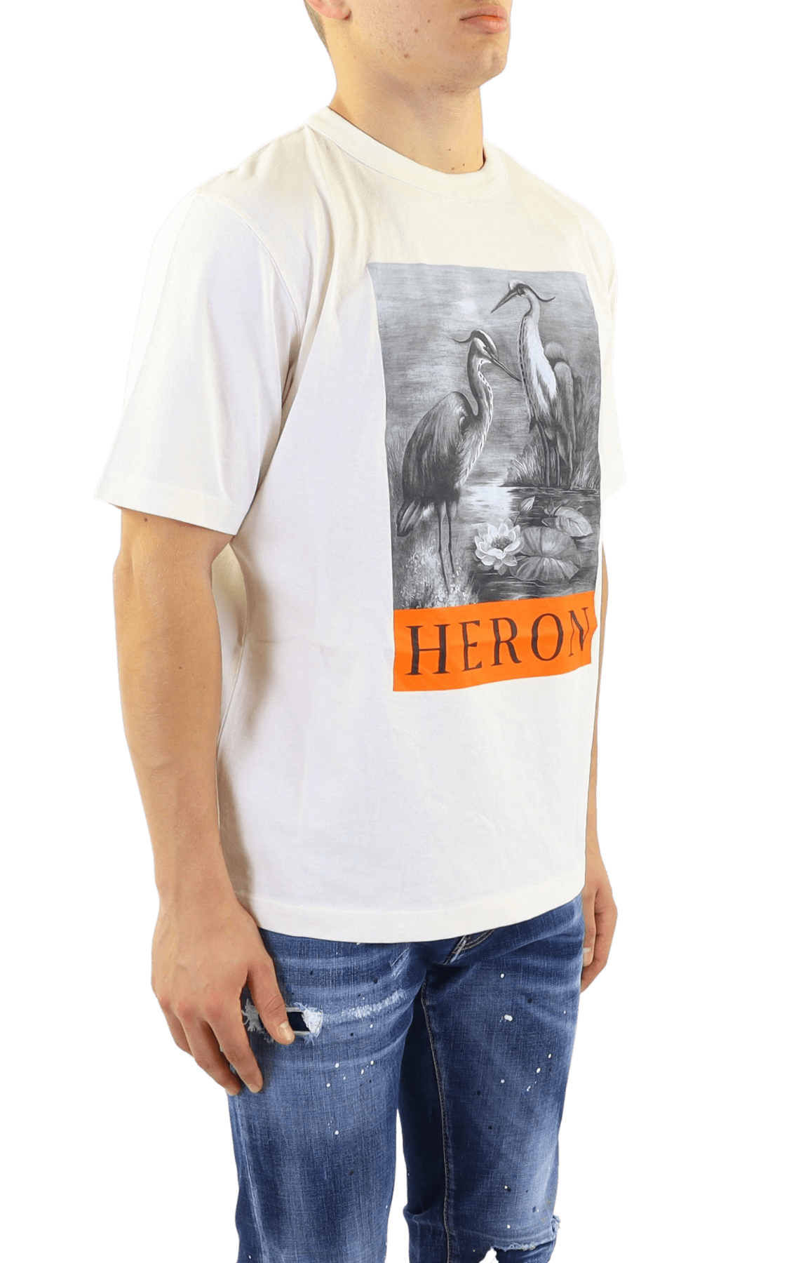 Heren Nf Heron Bw Ss Tee