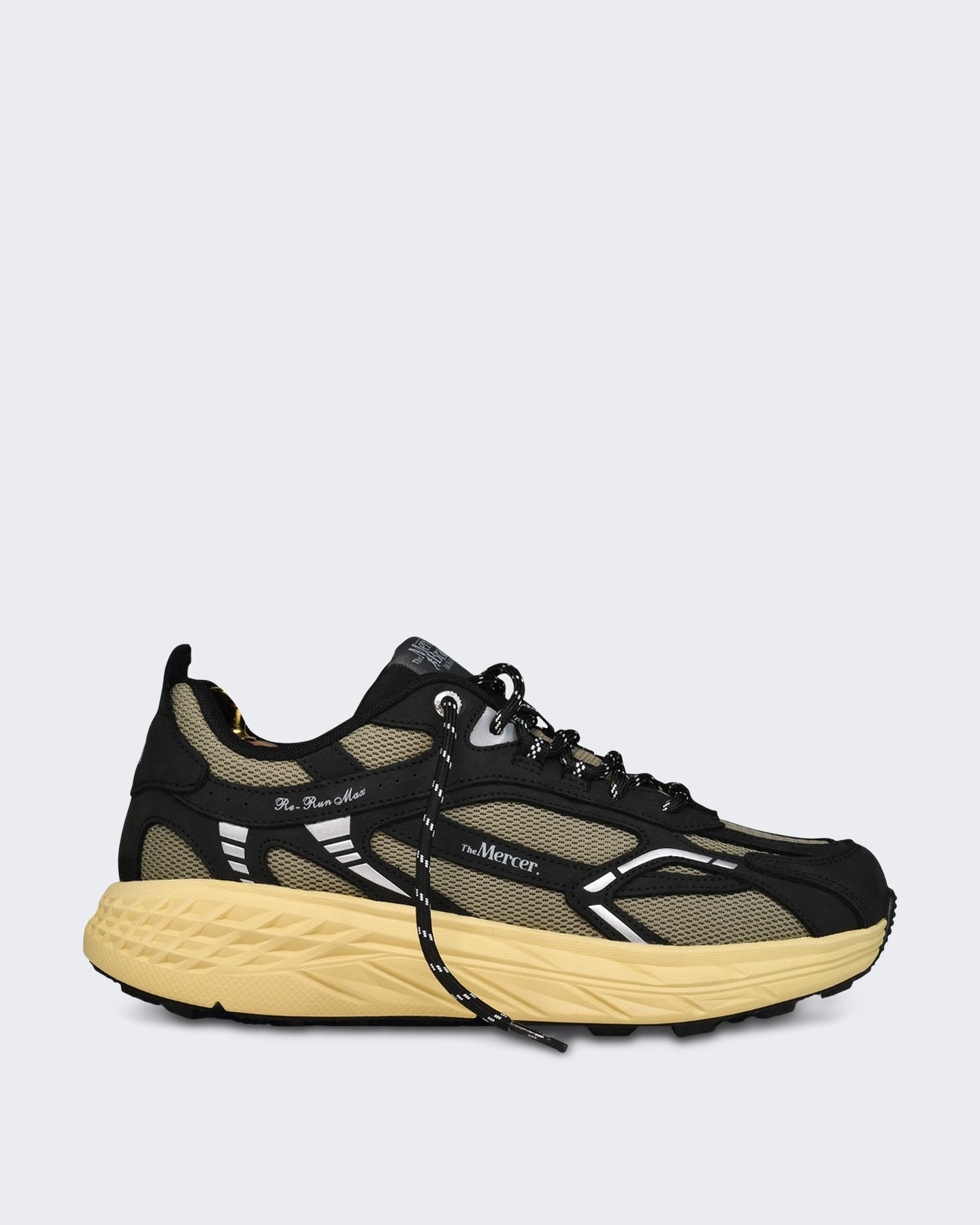 Mercer Unisex Leren sneaker met Grijs kleurdetails - Eleganza.nl