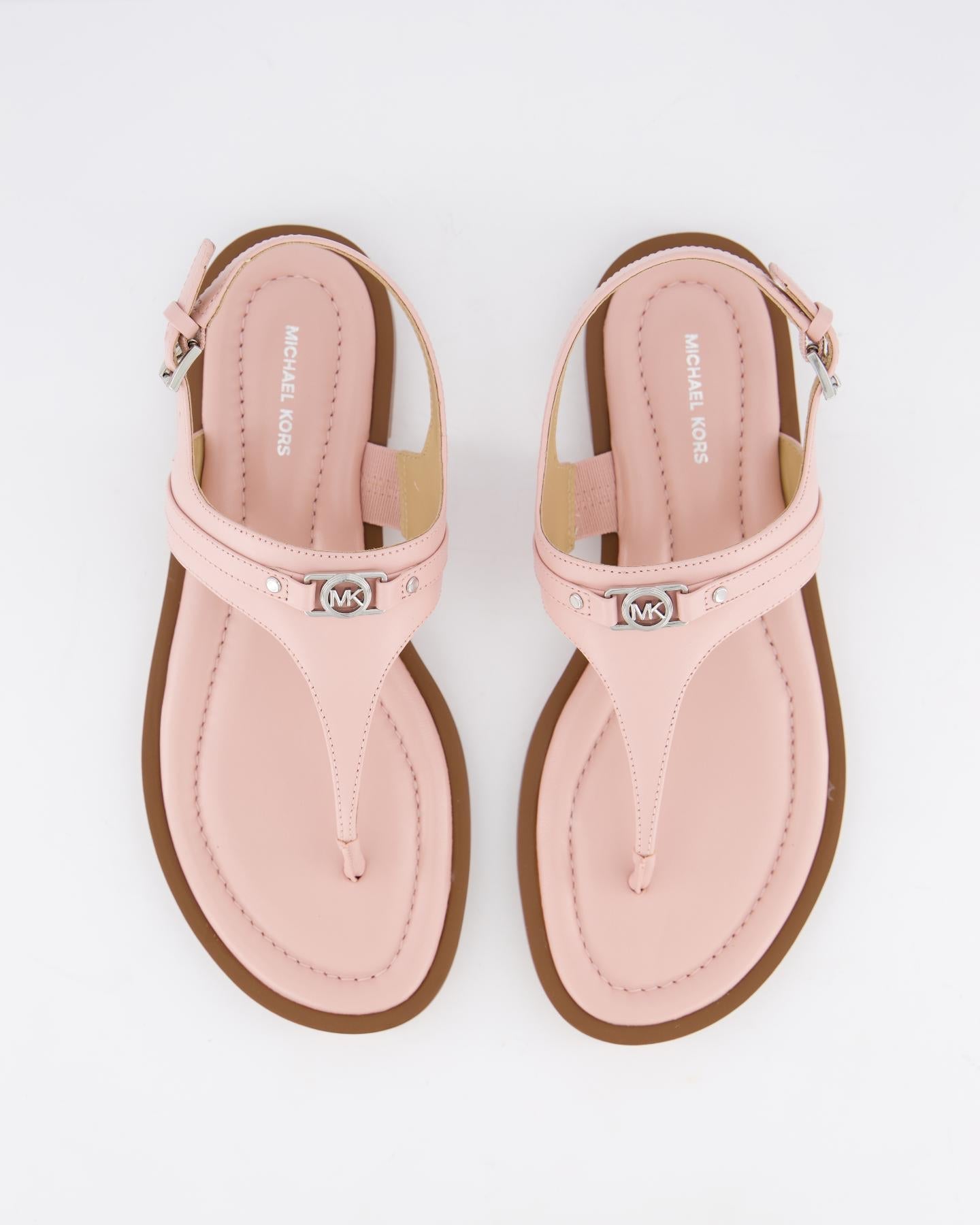 Michael Kors Dames Mandy Sandaal Wit - Eleganza.nl