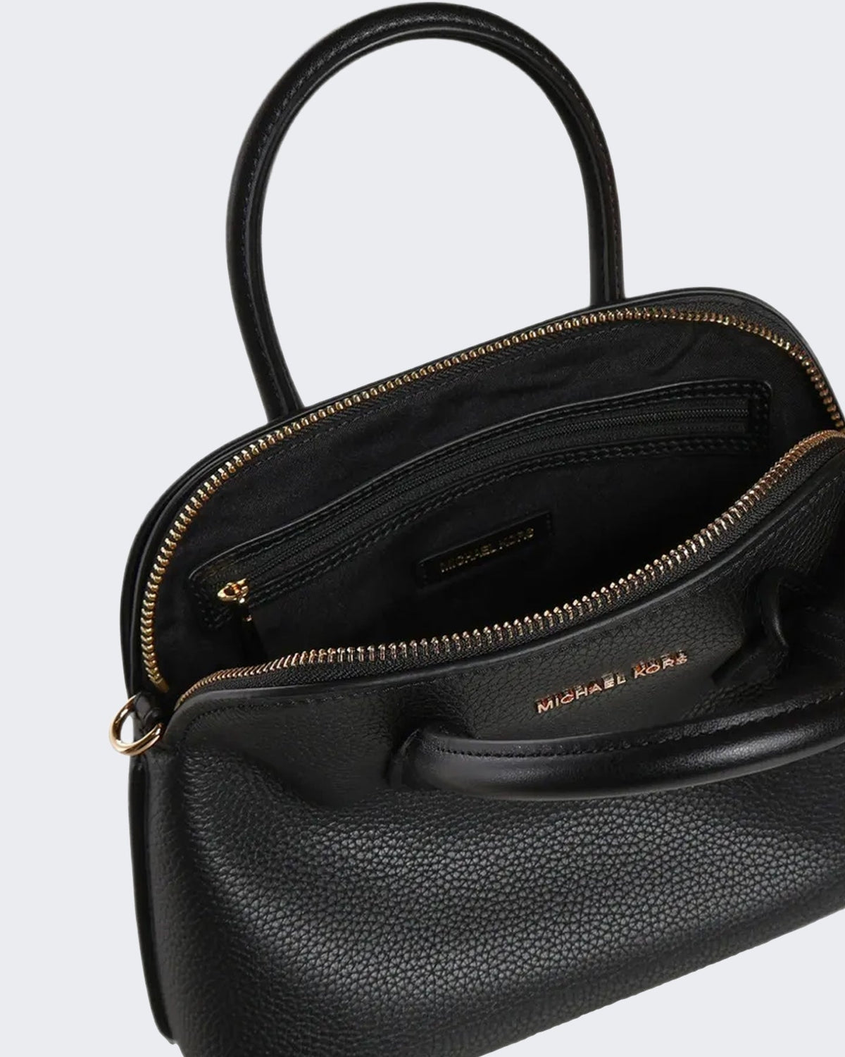 Michael Kors Dames Medium Dome Chain Satchel Black - Eleganza.nl