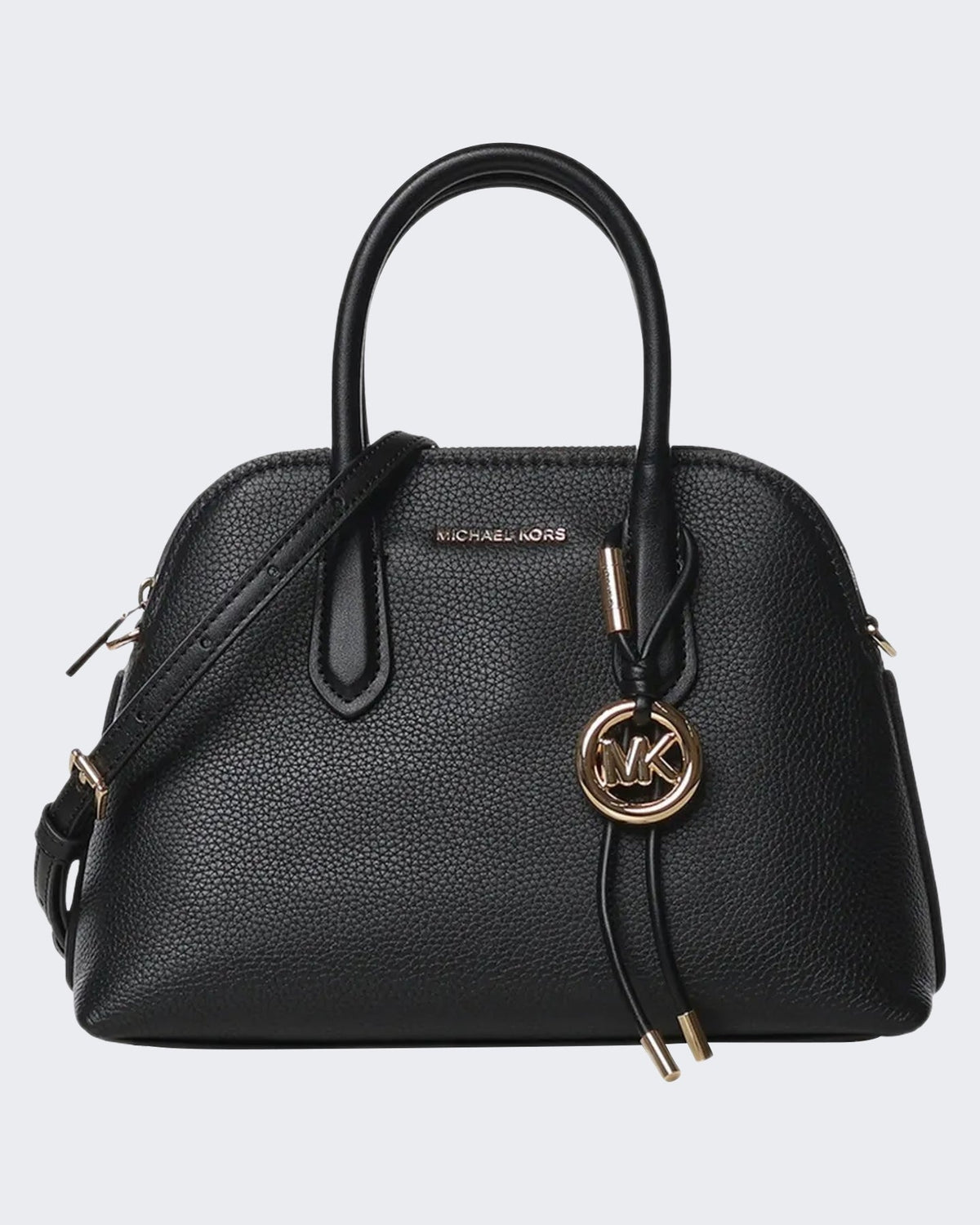 Michael Kors Dames Medium Dome Chain Satchel Black - Eleganza.nl