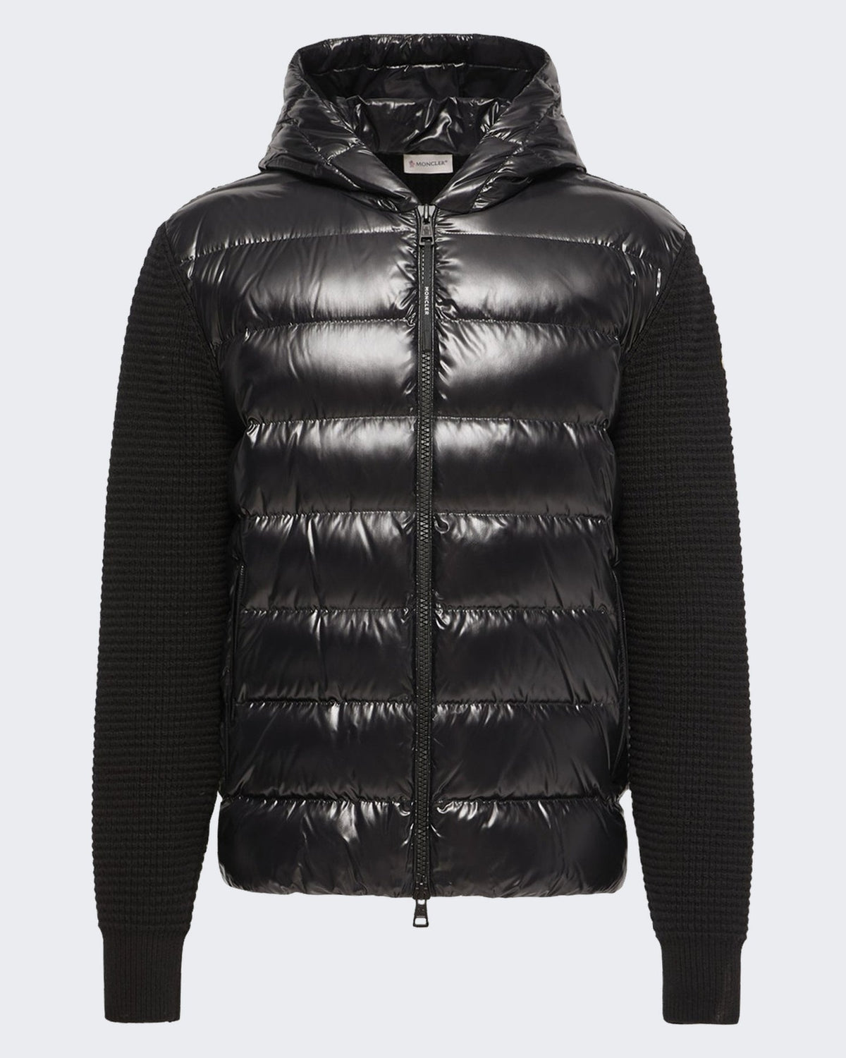 Moncler Heren Cardigan-L20919b00059 M4281-Black Zwart - Eleganza.nl
