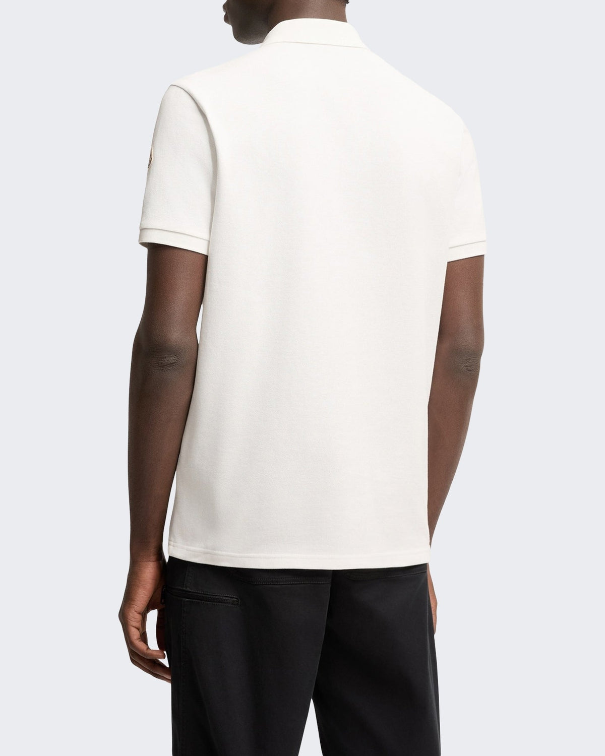 Moncler Heren Polo met korte mouwen Naturel - Eleganza.nl