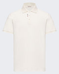 Herren Polo met korte mouwen Naturel