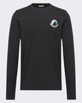 Herren T-Shirt lange mouw Blau
