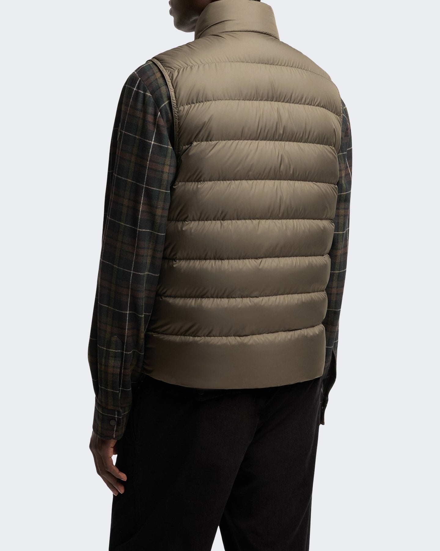 Moncler Heren Treompan gewatteerd vest Groen - Eleganza.nl