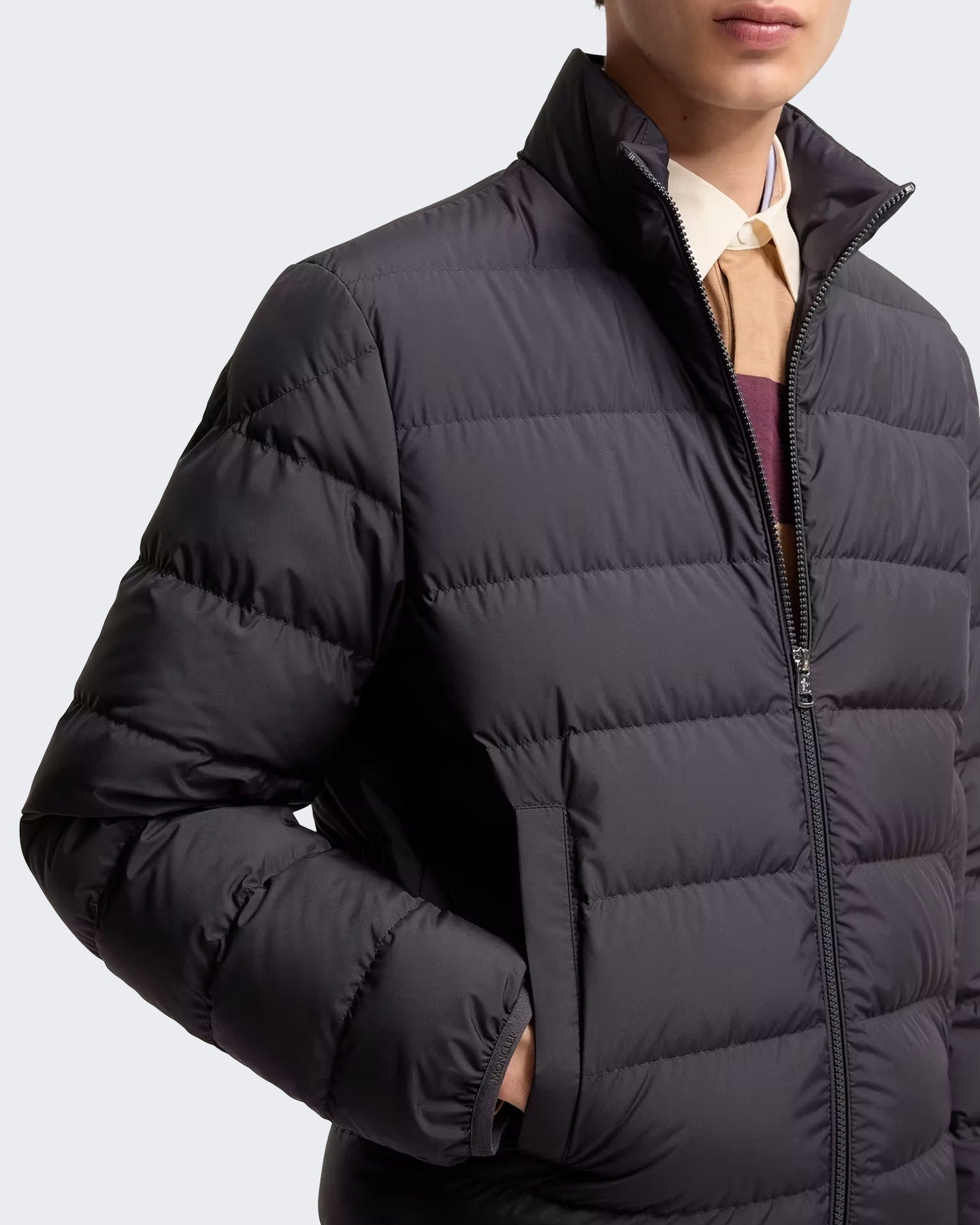 Moncler Moncler Heren Baudinet jack Blauw jas - Eleganza.nl