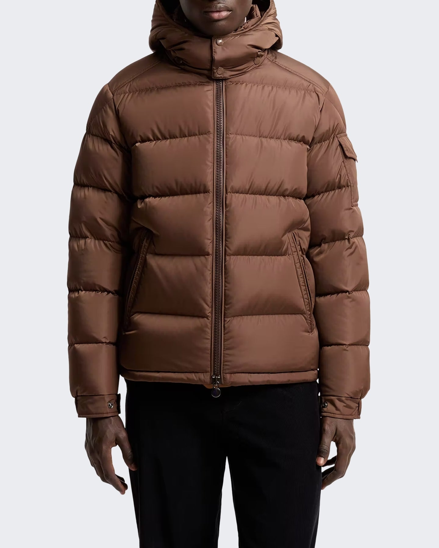 Moncler Moncler Heren Moncler_maya Jacket-L20911a53600 539zd-Brown Bruin - Eleganza.nl
