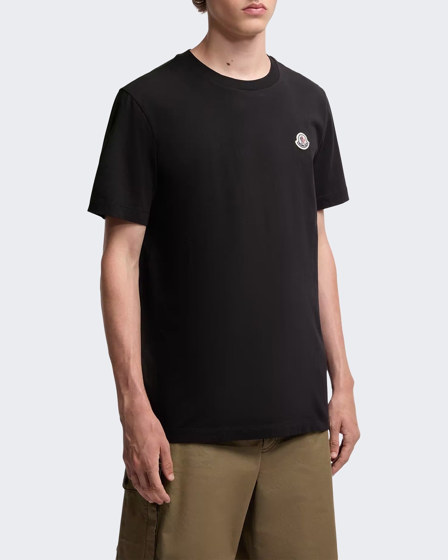 Moncler Moncler Heren T-shirt 3-pack met korte mouwen Zwart - Eleganza.nl