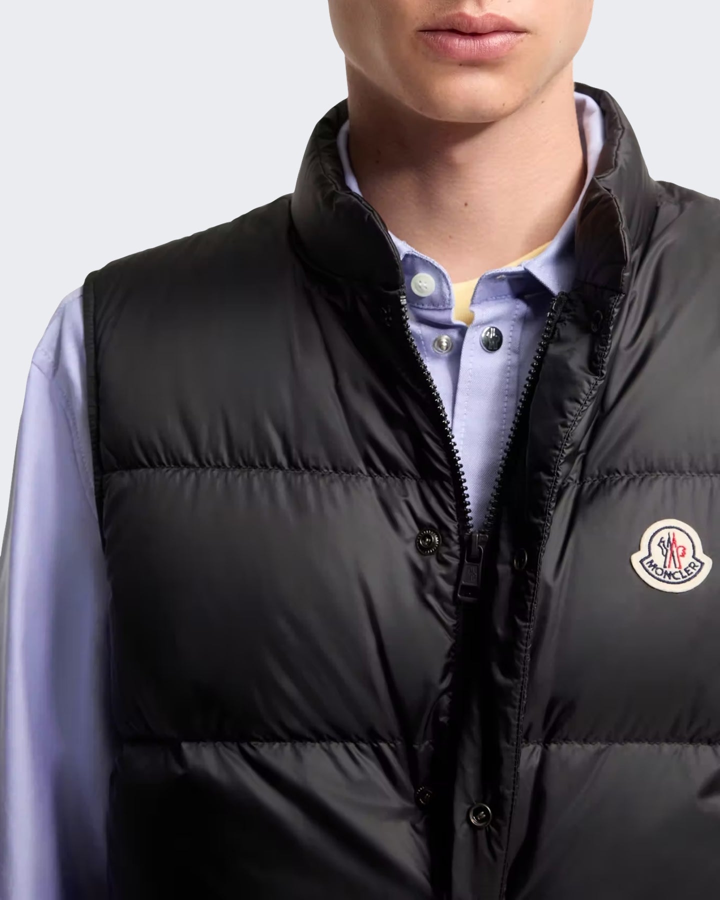 Moncler Moncler Heren Tuquerouye gewatteerd vest Zwart - Eleganza.nl