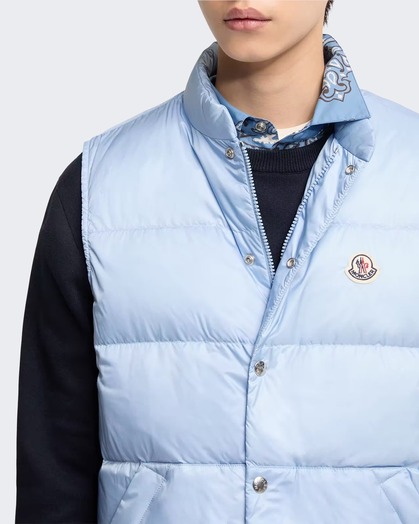 Moncler Moncler Heren Tuquerouye vest Blauw - Eleganza.nl