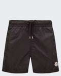 Moncler Herren Badeshorts Schwarz — huidige kleur