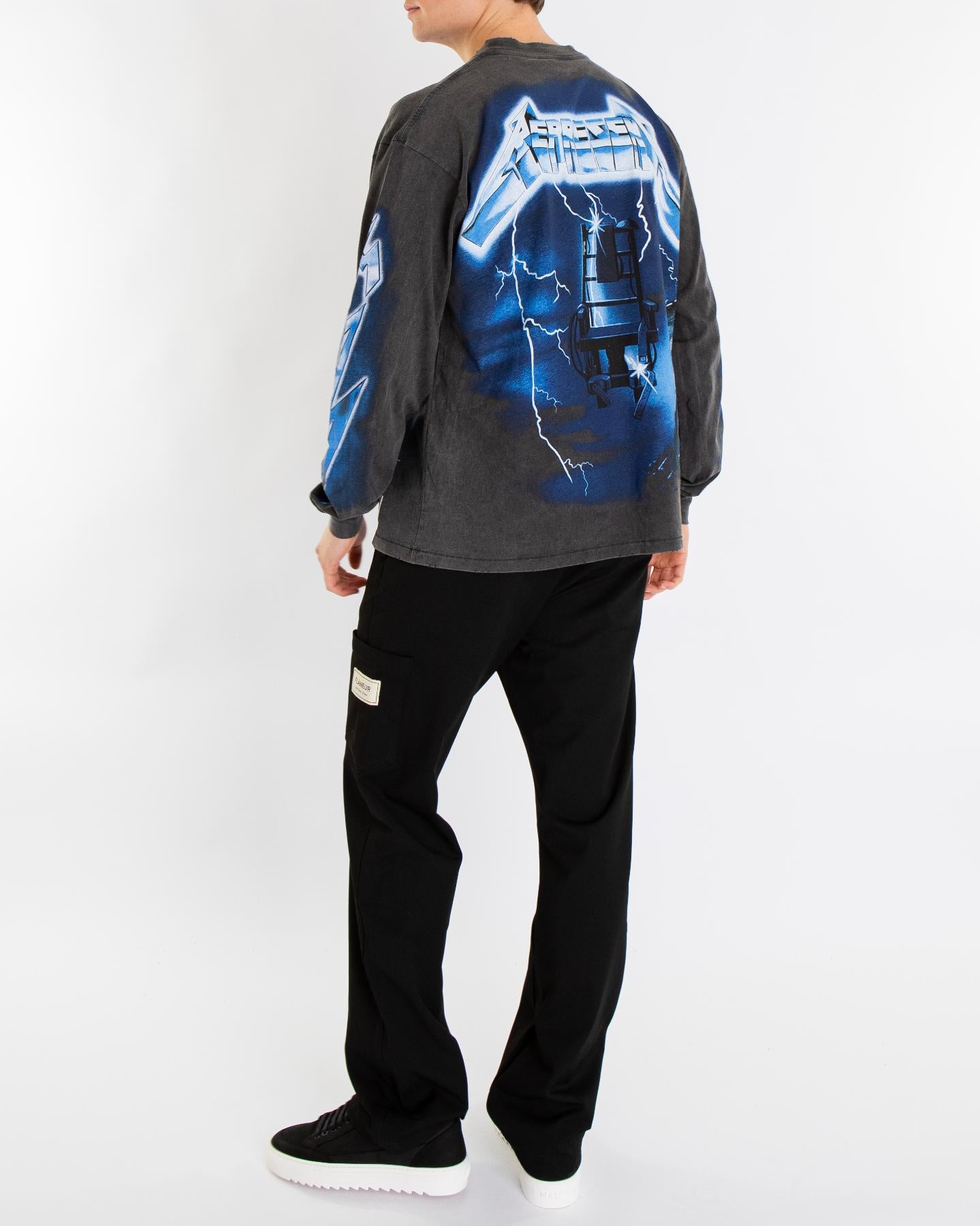 Heren Metallica Ride Shirt Zwart