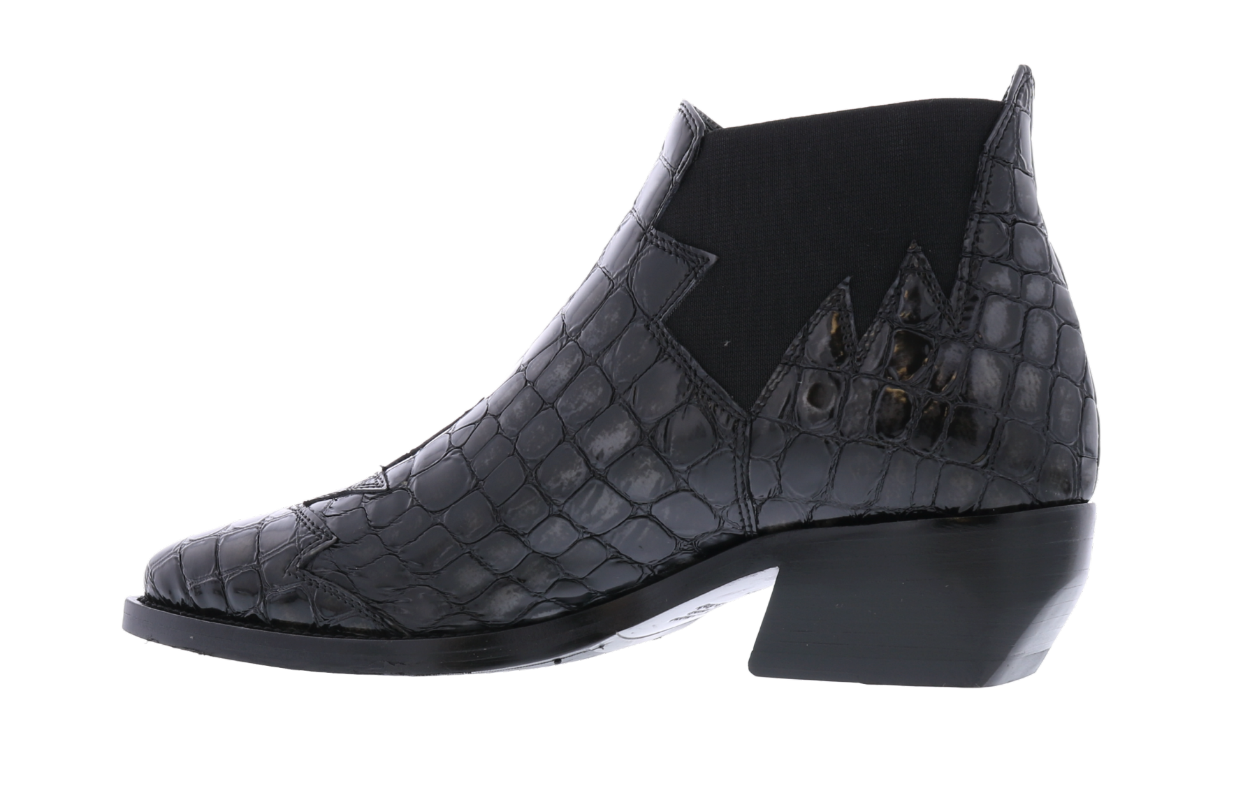 Dames Western Shoot Croco Print 5CM
