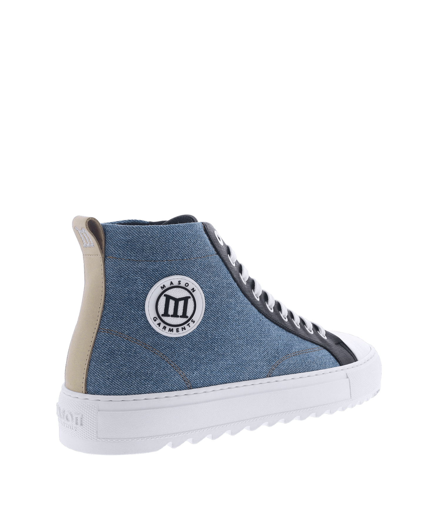 Heren Astro Hightop Sneaker Blauw
