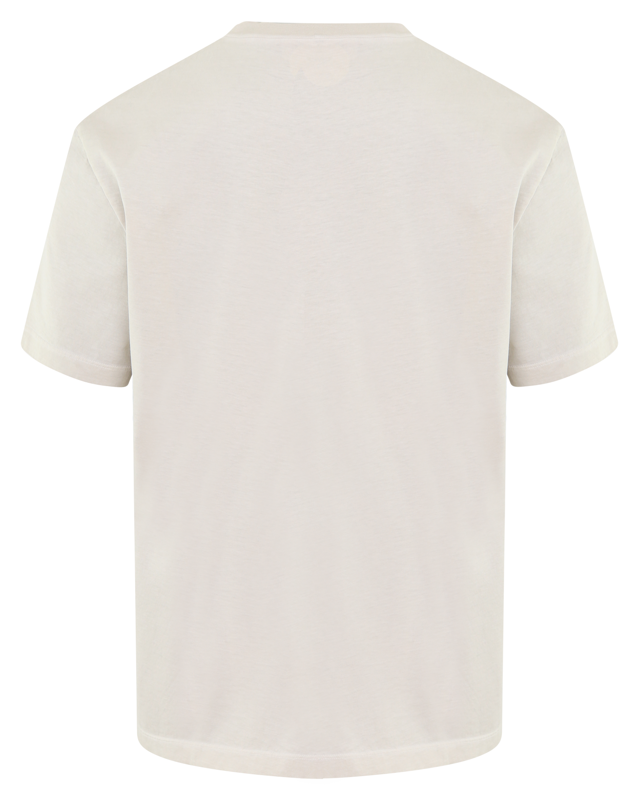 Heren Bottle Cap T-Shirt Beige