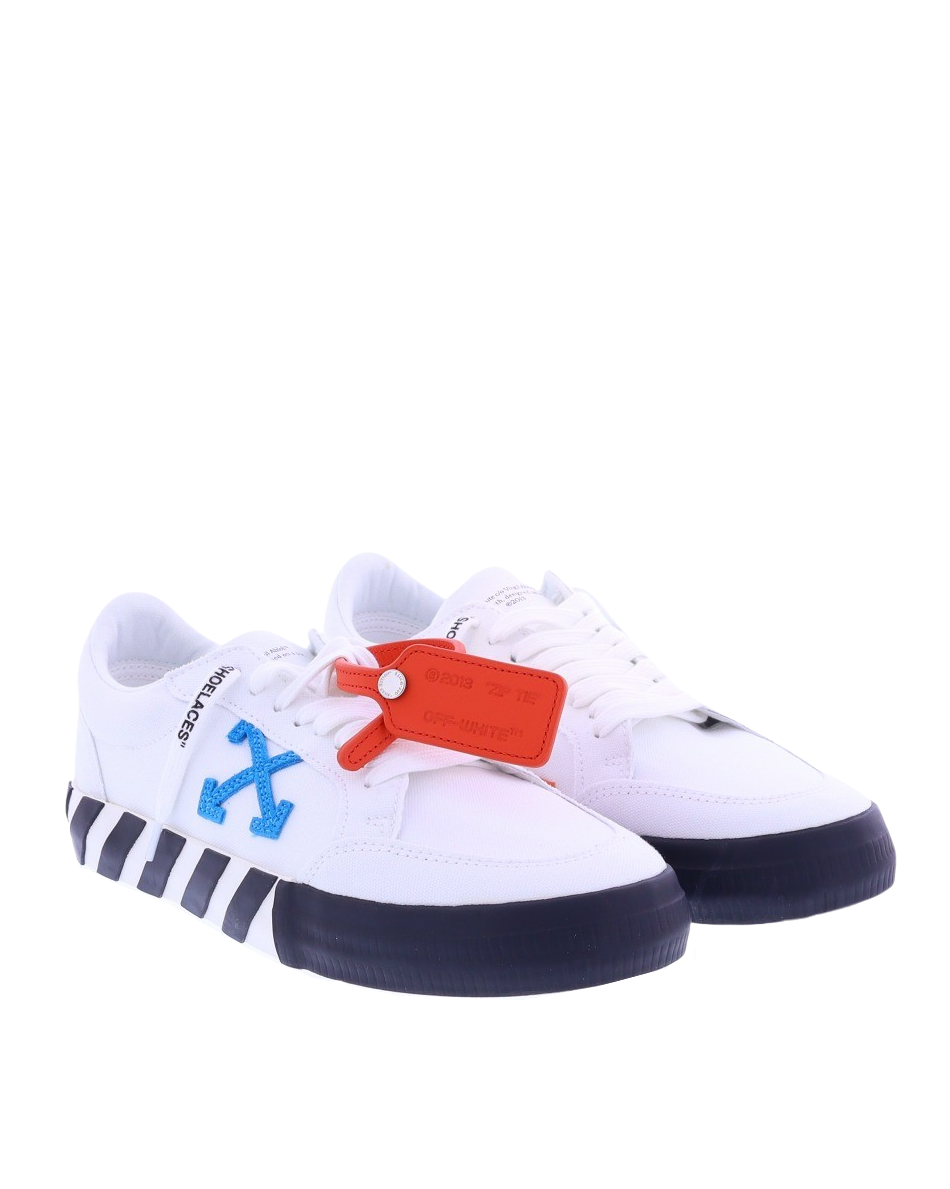 Heren Vulcanized Canvas Sneaker Wit