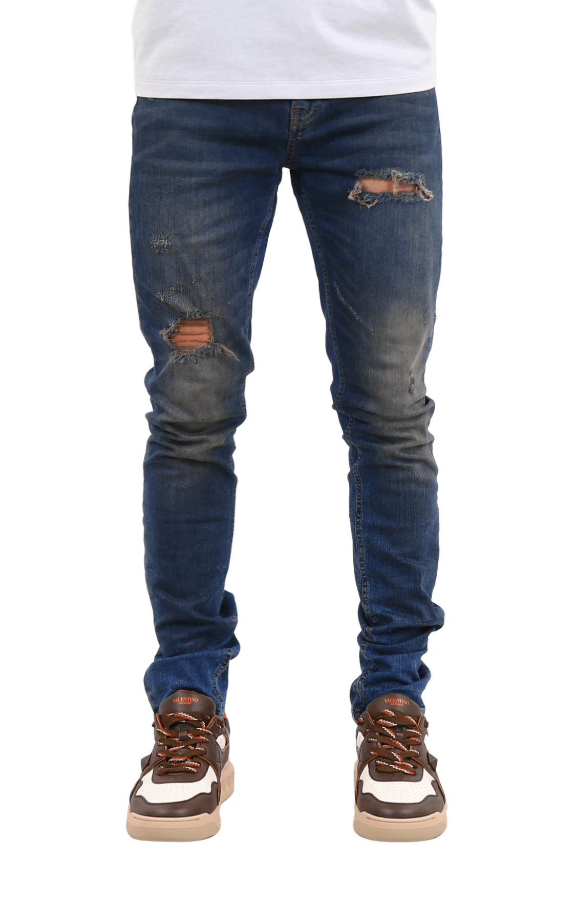 Heren Destroyer Skinny Jeans