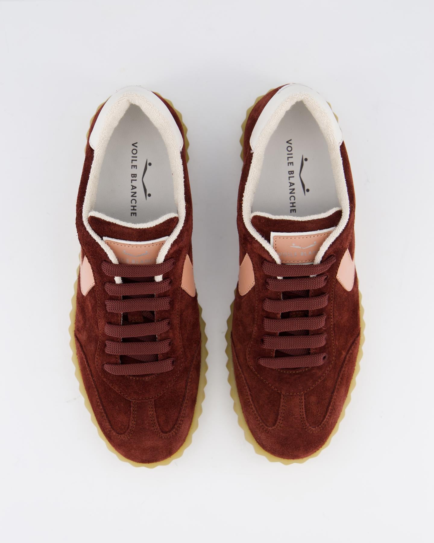 Dames Ines Suede Sneaker Rood