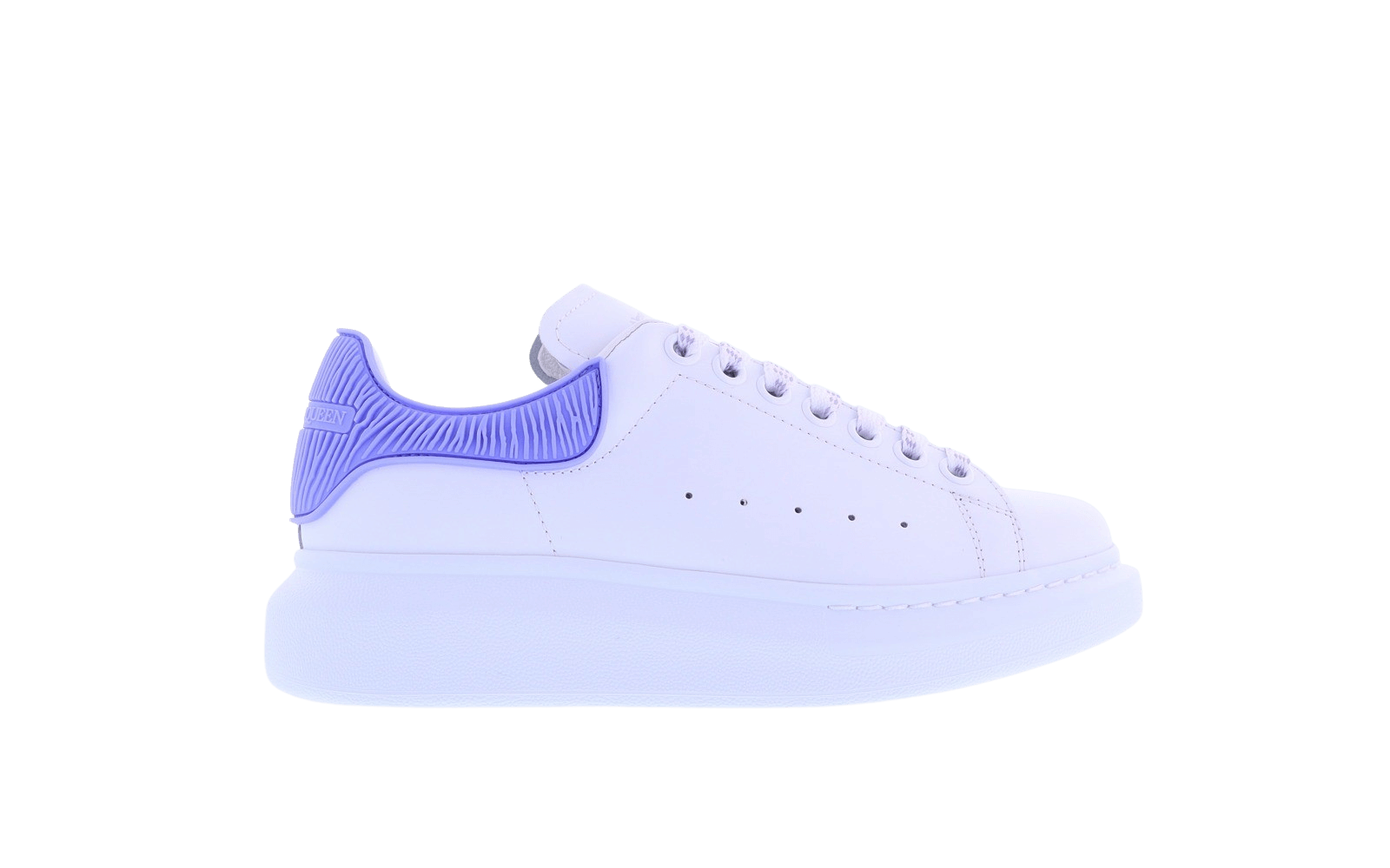 Dames Oversized Sneaker wit/lila