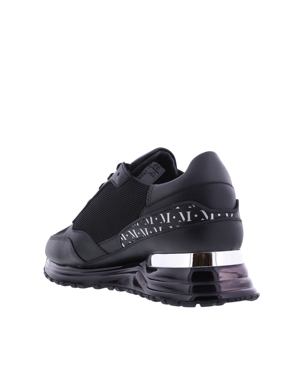 Heren Knox Gas Sneaker Zwart/Zilver