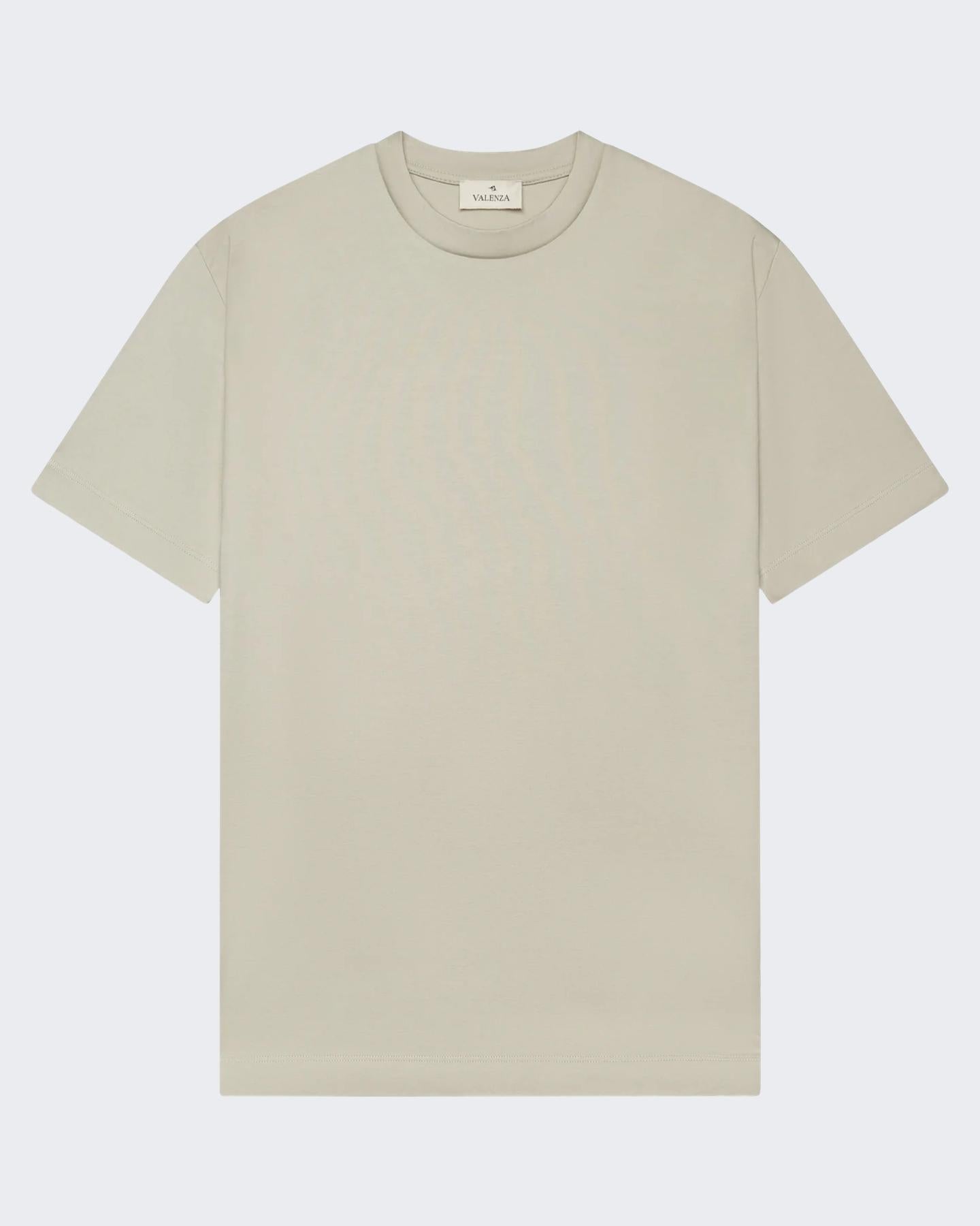 VALENZA Heren Interlock Supima T-Shirt Groen