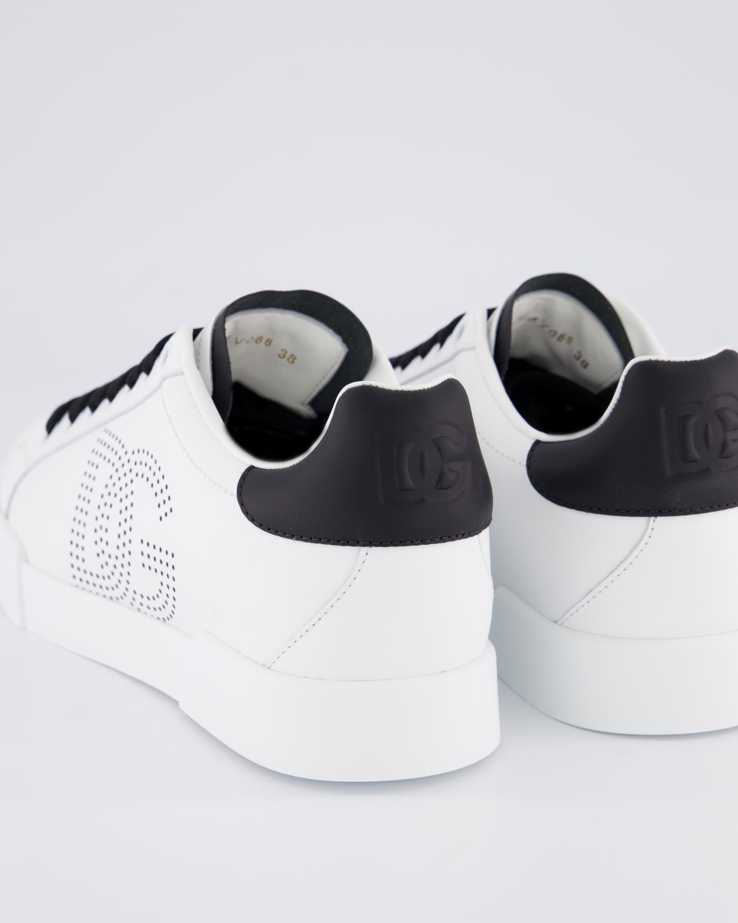 Dames Portofino Sneaker Wit/Zwart