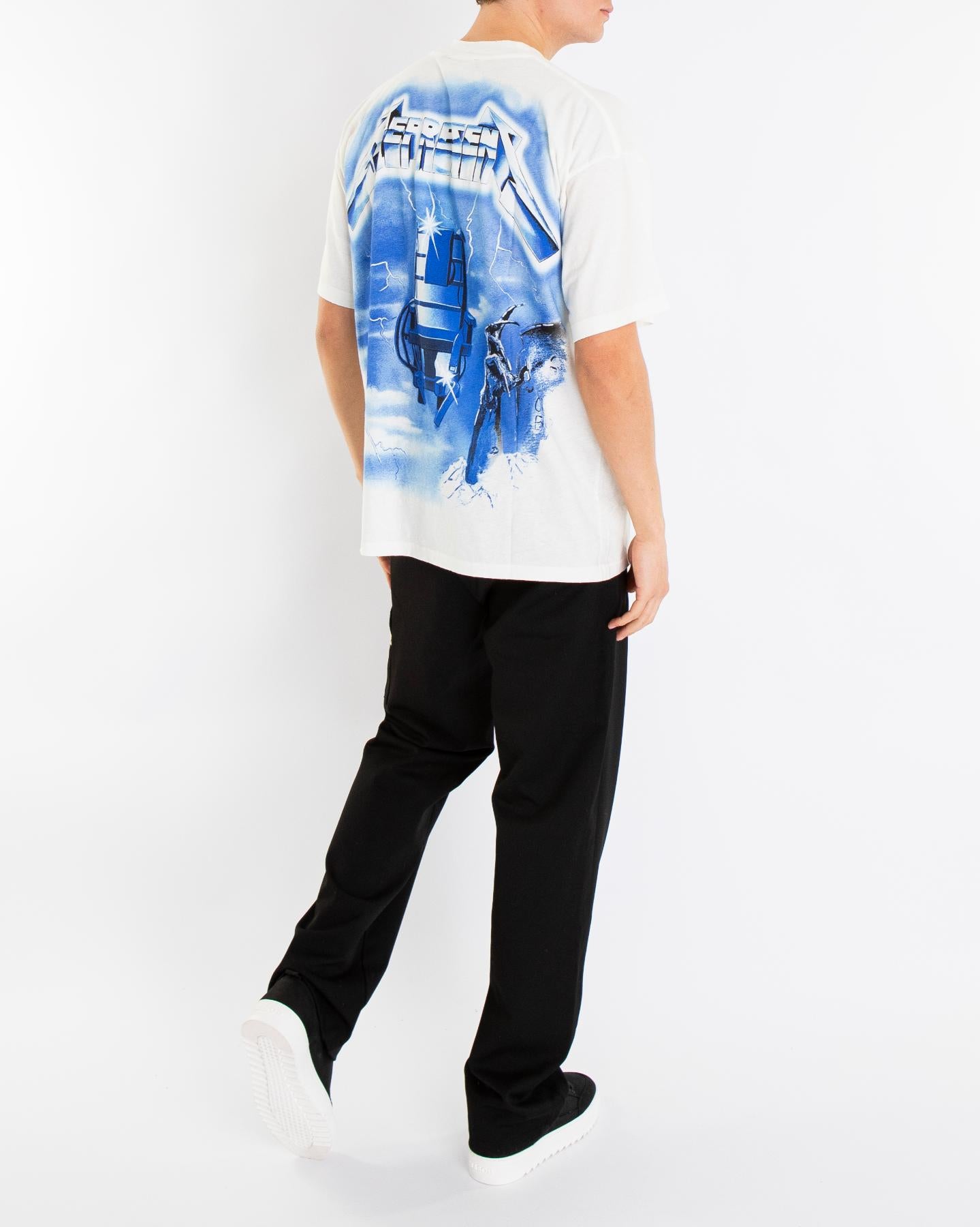 Heren Metallica Ride T-Shirt Wit