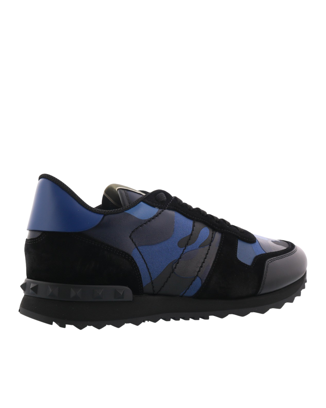 Heren RockRunner Sneaker Blauw/Zwart