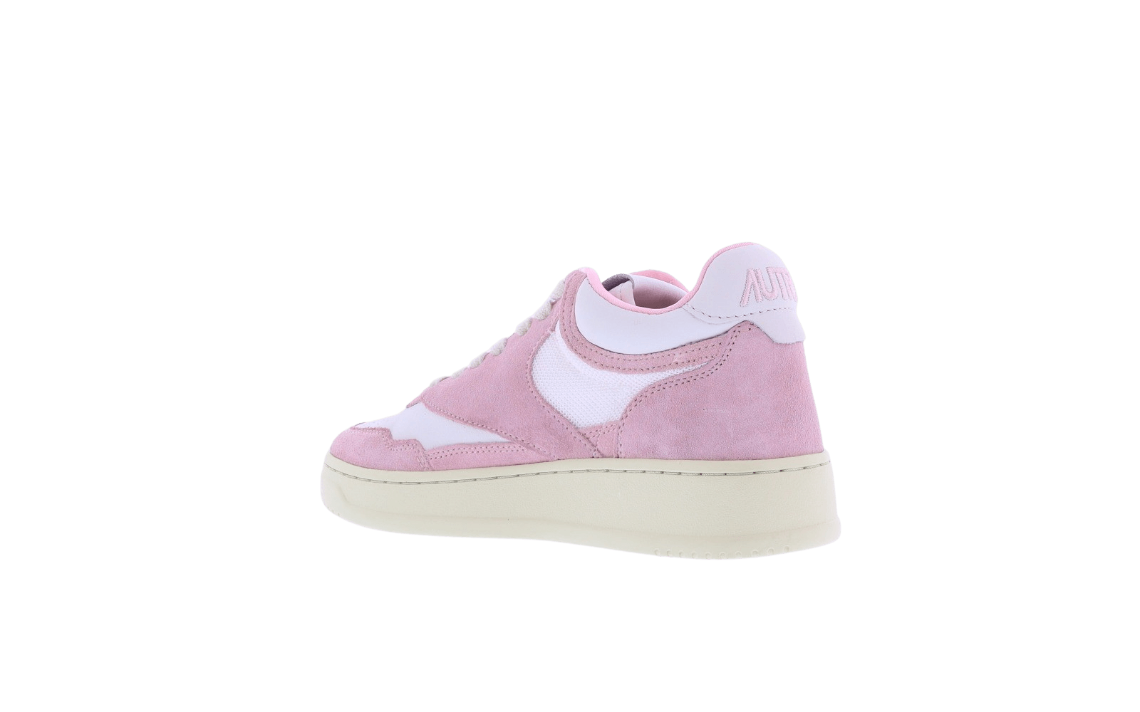 Dames Open Mid roze/wit