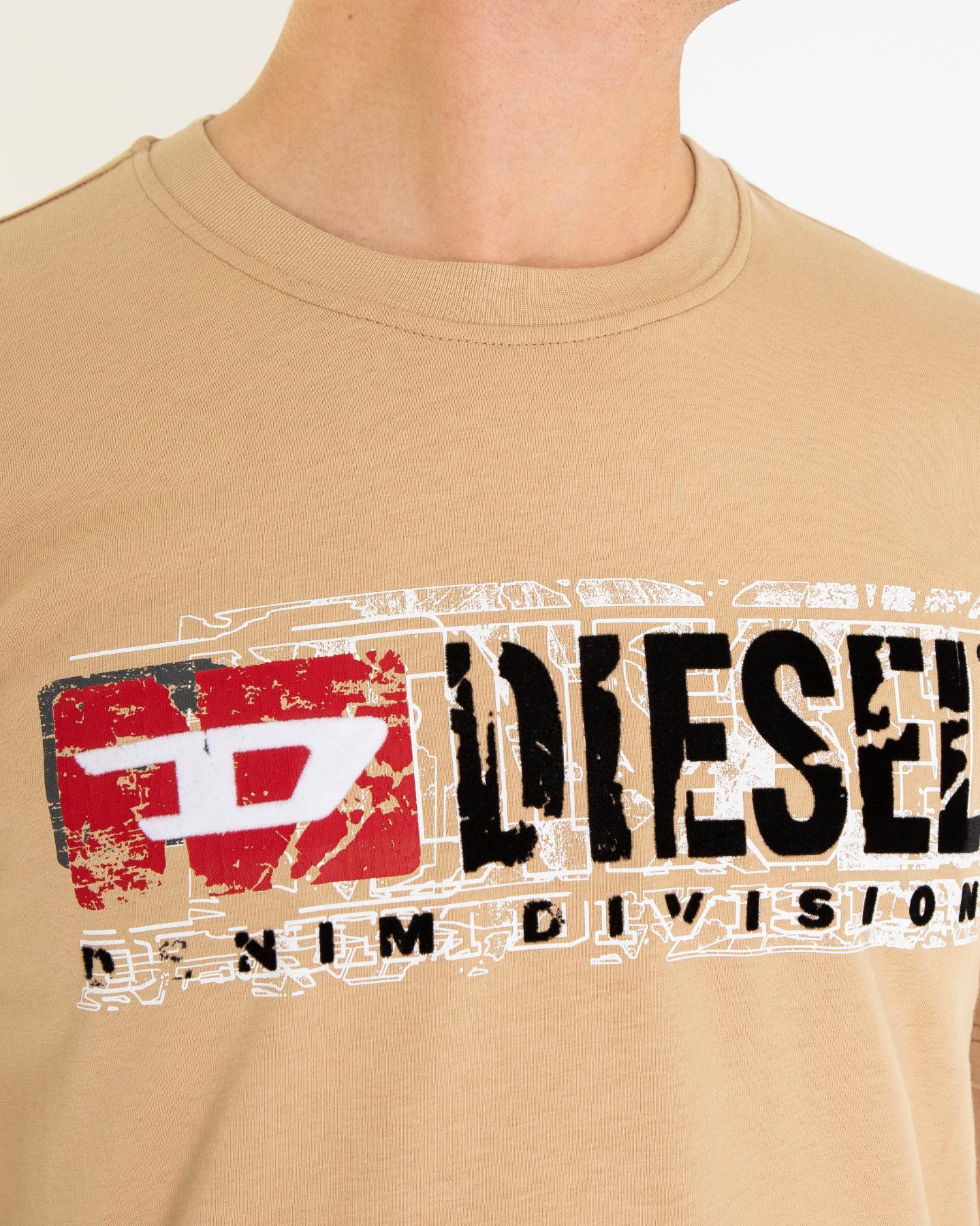 Heren T-Norm-T6 T-Shirt Beige