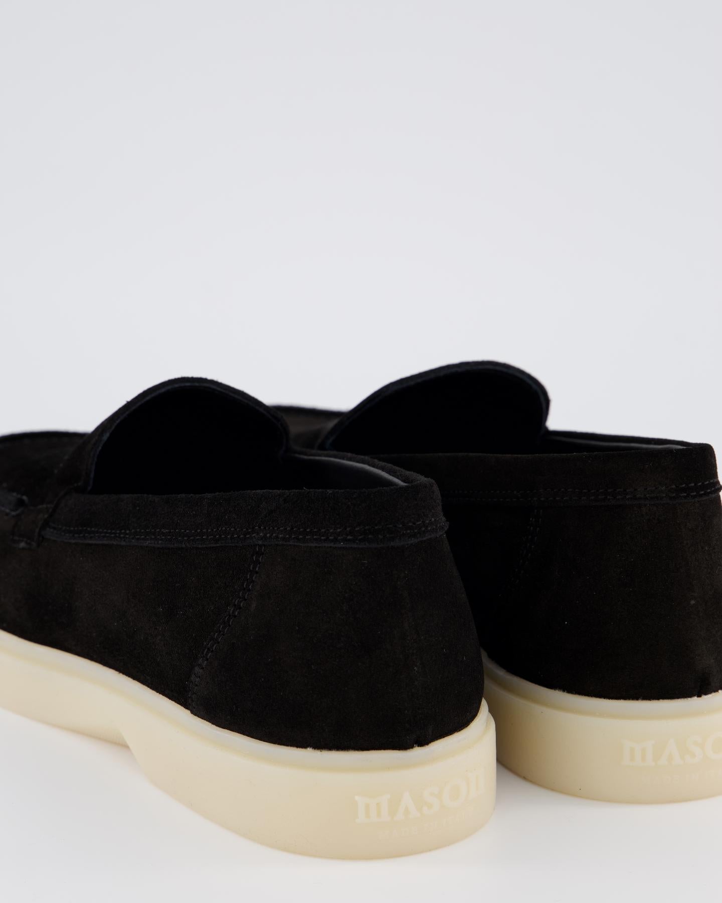 Heren Amalfi Loafer Zwart