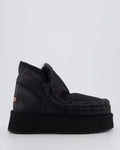 Damen Mini Eskimo Platform Schwarz — huidige kleur