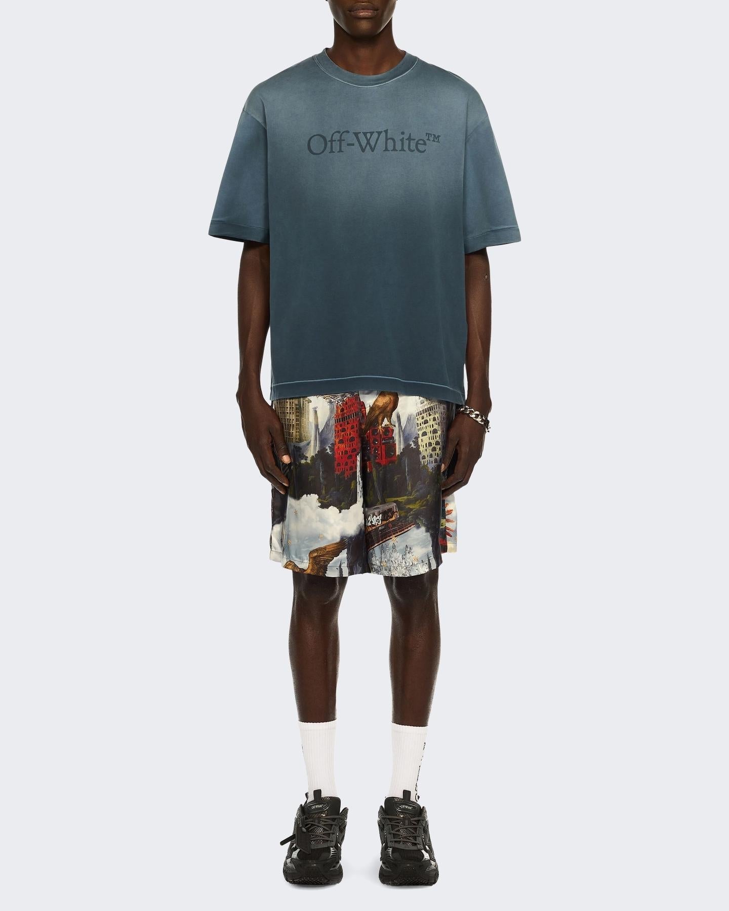 OFF WHITE Heren LAUNDRY SKATE S/S TEE - Eleganza.nl