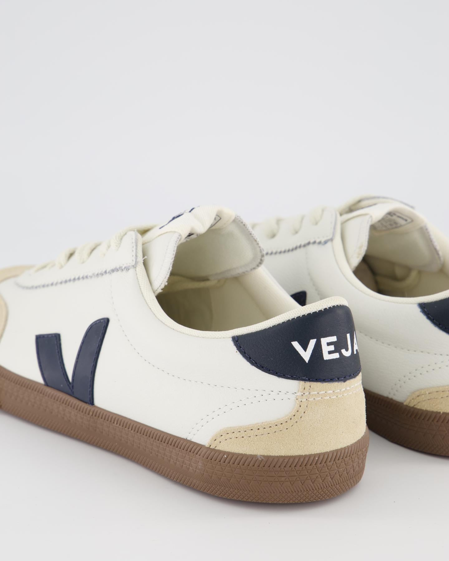 Heren Volley Sneaker Wit/Blauw