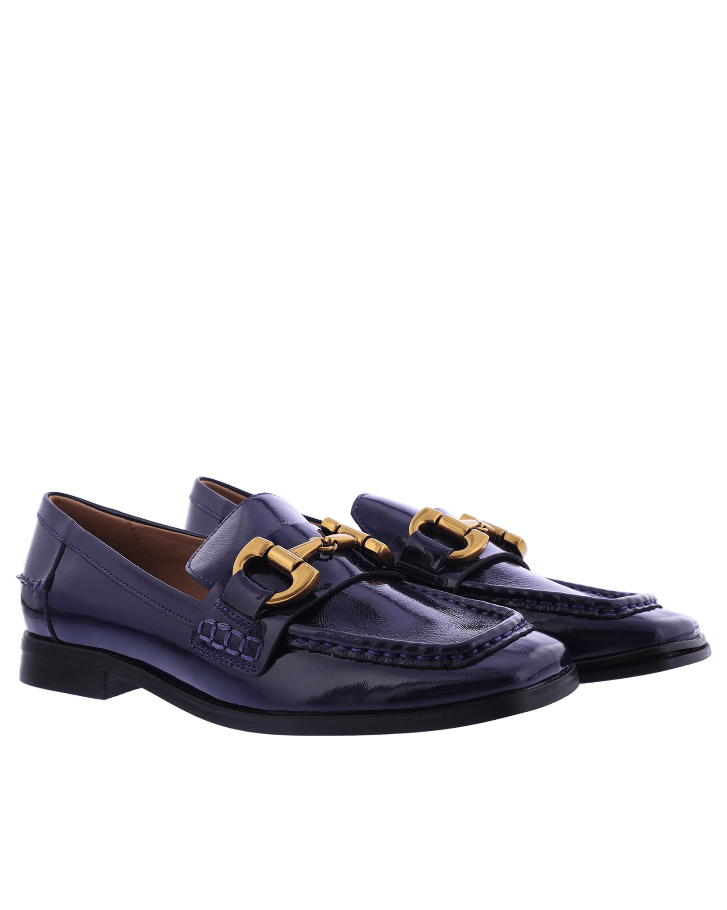 Dames Drew Naplack Loafer Blauw