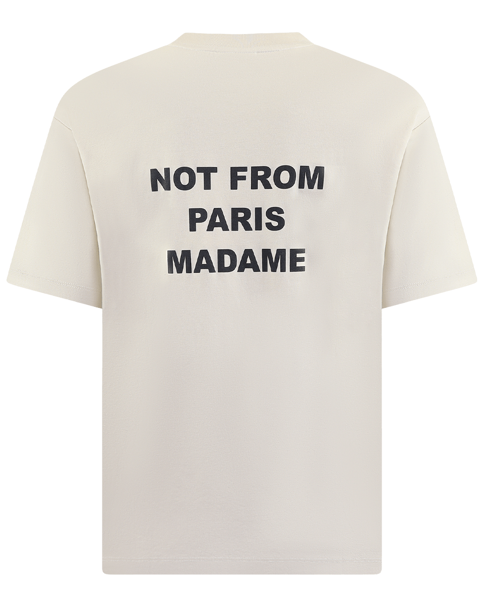 Heren Le Tshirt Slogan Wit