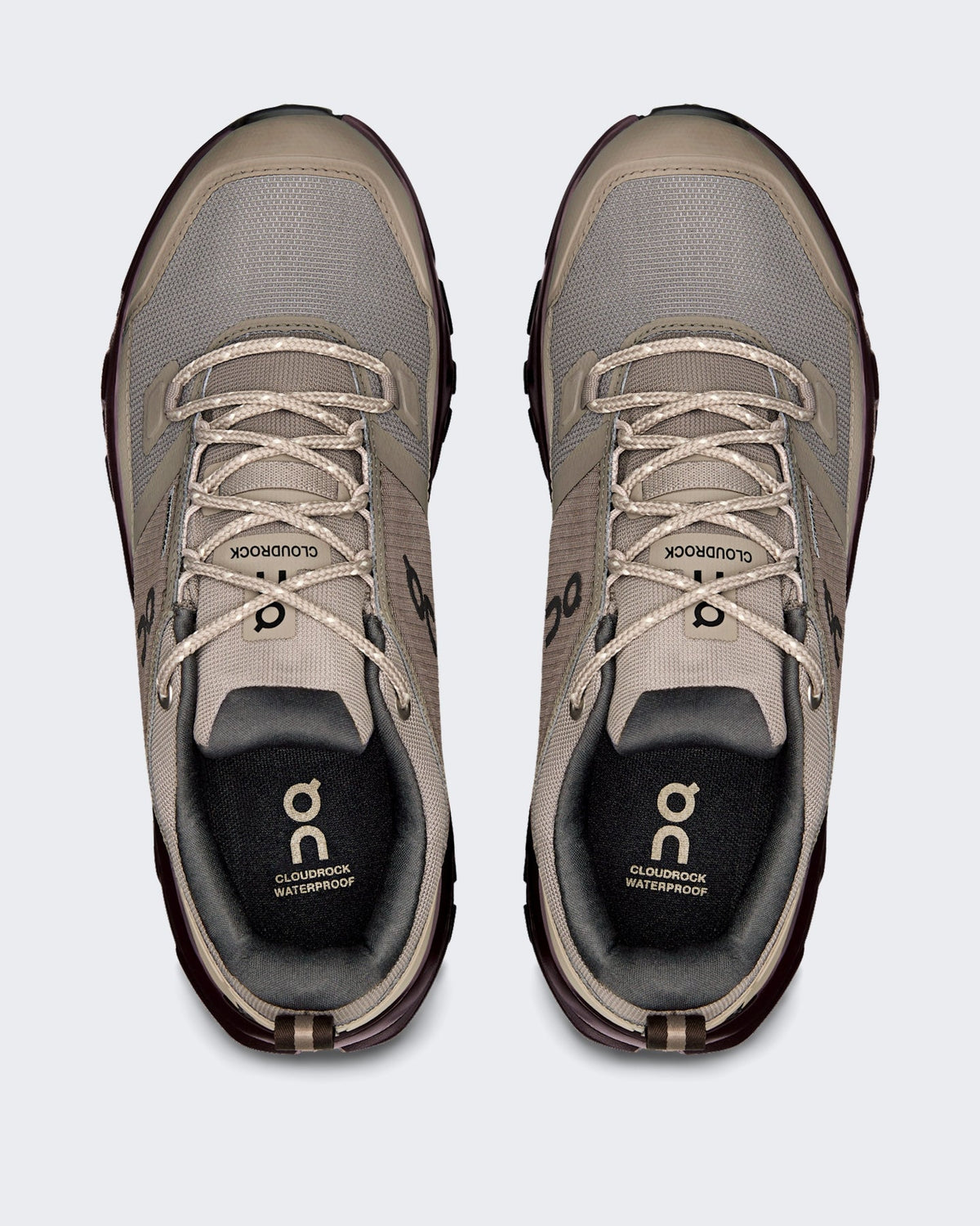 On Dames Cloudrock Low Wp 1 W Cinder | Ox 4832 Grijs - Eleganza.nl